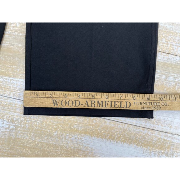 NWT Relaxed by Charter Club Black Yoga Pants Cropped w/pockets Size Petite Large - Picture 9 of 11